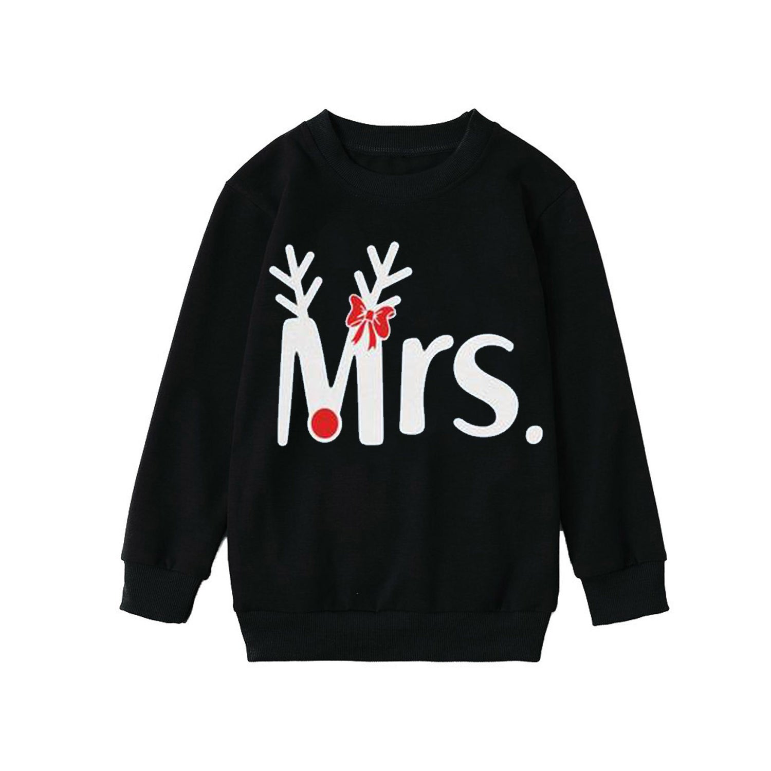 MR &amp; MRS Xmas Cotton Sweatshirt