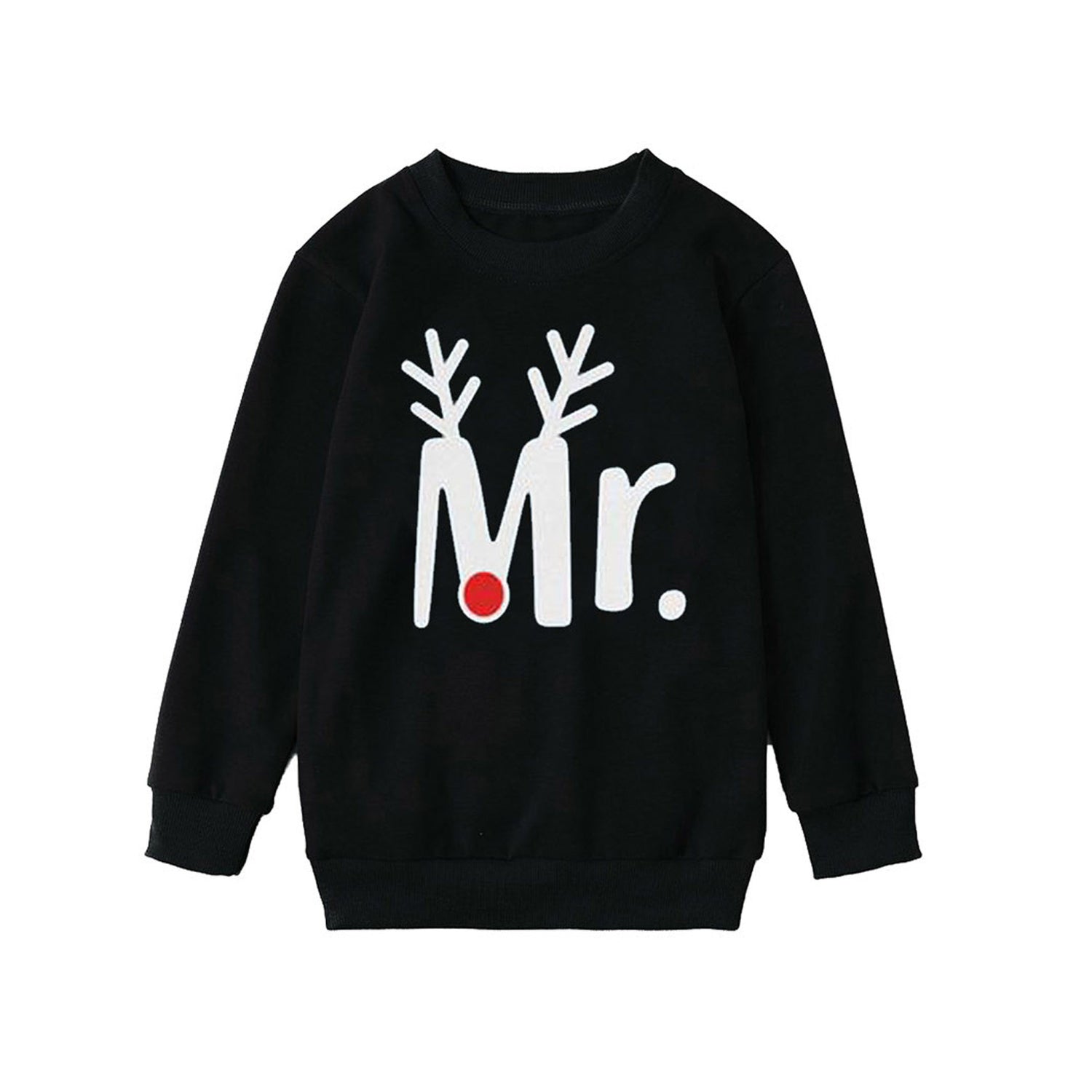 MR &amp; MRS Xmas Cotton Sweatshirt